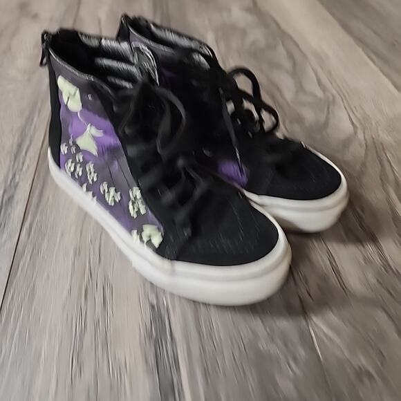 Vans Sk8 Hi Zip Back The Nightmare Before Christmas Kids Sz 13 - Picture 6 of 8